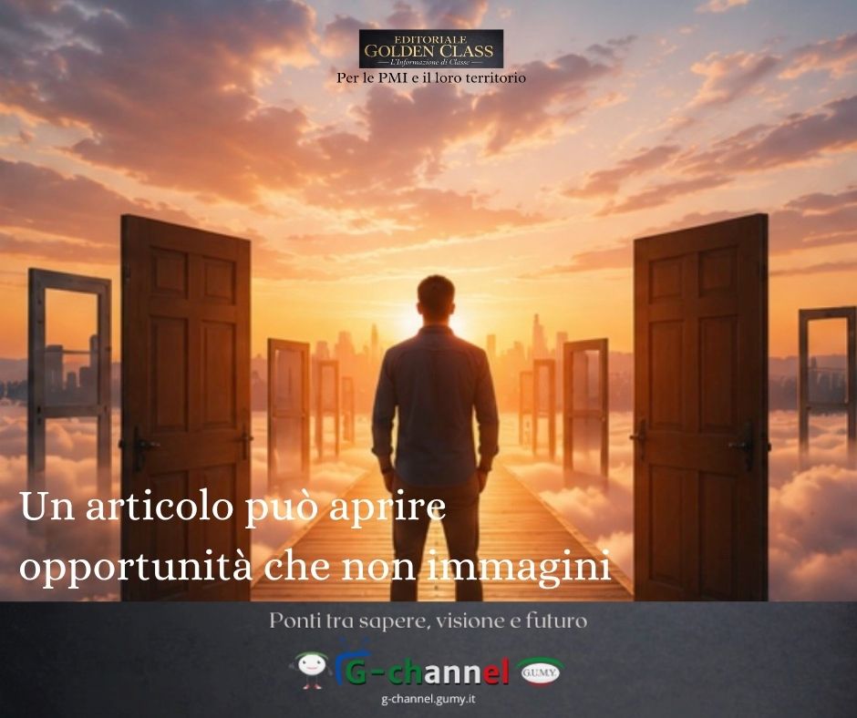 Un articolo può aprire opportunità che non immagini